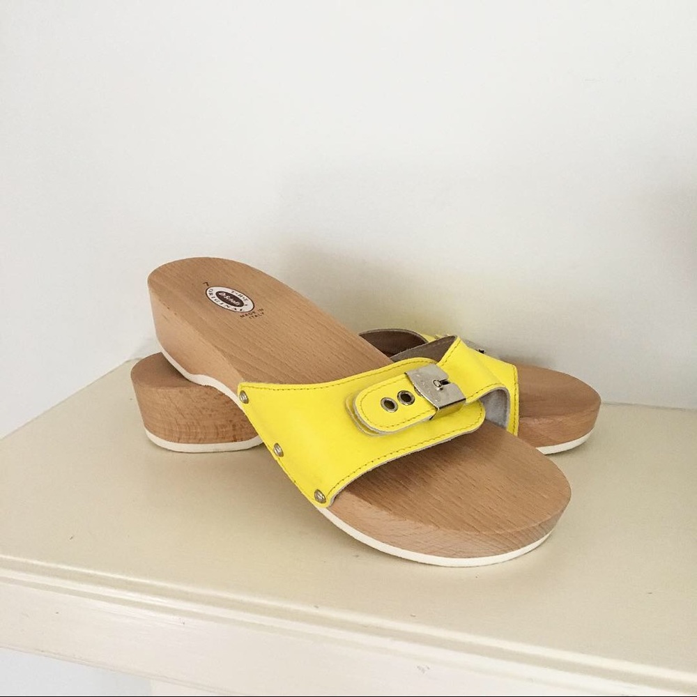 yellow sandals